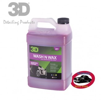 3D Wash and Wax Shampoo con...