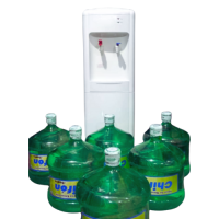 Máquina frío calor + 6 bidones de 12 lts