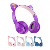 AURICULAR INALAMBRICOS CAT BLUETOOTH OREJAS D GATO LUZ LED P47M SUONO