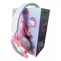AURICULAR DE VINCHA INALAMBRICO DE UNICORNIO TK-688D HEADSET