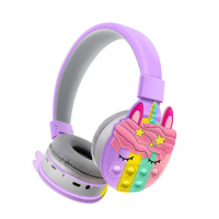 AURICULAR DE VINCHA INALAMBRICO DE POPIT UNICORNIO TK-688A HEADSET