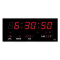 RELOJ DIGITAL LED CARTEL / LED DIGITAL CALENDAR JH4622