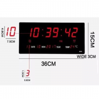 RELOJ DIGITAL LED CARTEL / LED DIGITAL CALENDAR JH4622