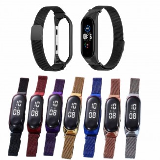 RELOJ DIGITAL PULSERA MALLA...