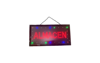 CARTEL LED ALMACEN