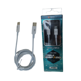 CABLE TIPO C A TIPO C GOMA...