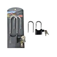 CANDADO PARA MOTO CON ALARMA DOBLE ARO S0204