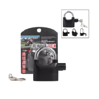 CANDADO PARA MOTO CON ALARMA