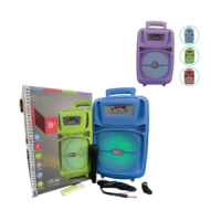 PARLANTE 8" ORYX C/MIC DE COLORES. SP-1949-2