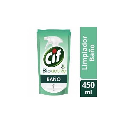 LIMPIADOR CIFF BAÑO DOY PACK 450 ML