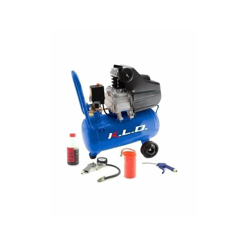 Compresor 50 L con Kit aire KLD