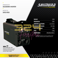 SOLDADORA SHIMURA INVERTER SHSI140SS