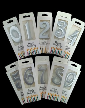 Velas del Número  0 al...