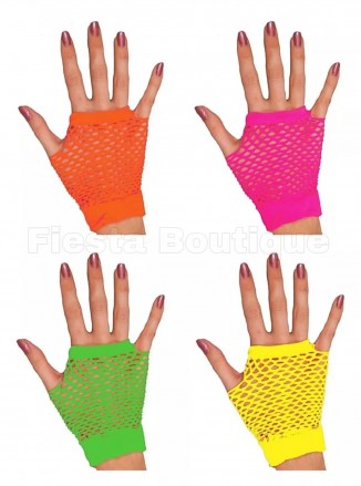 Guantes corto fluor x 12