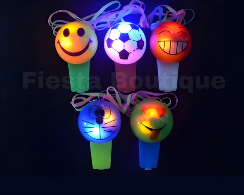 Silbato con luz x12u