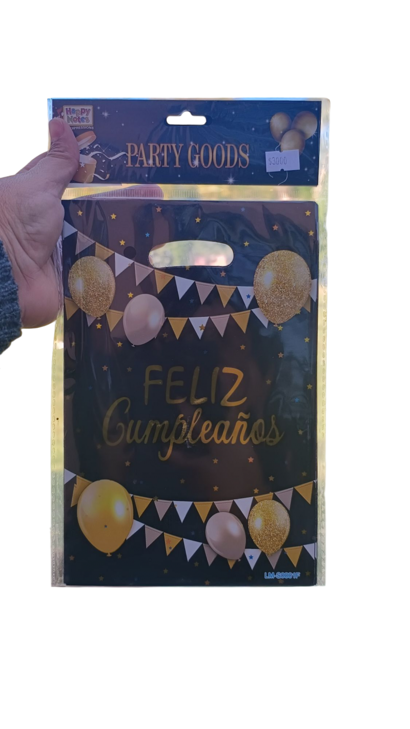 Bolsitas para regalo 1 paq ( x10u) 25x20 cm aprox