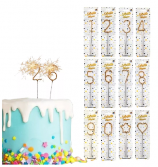 Velas de Chispitas x 10 paq...