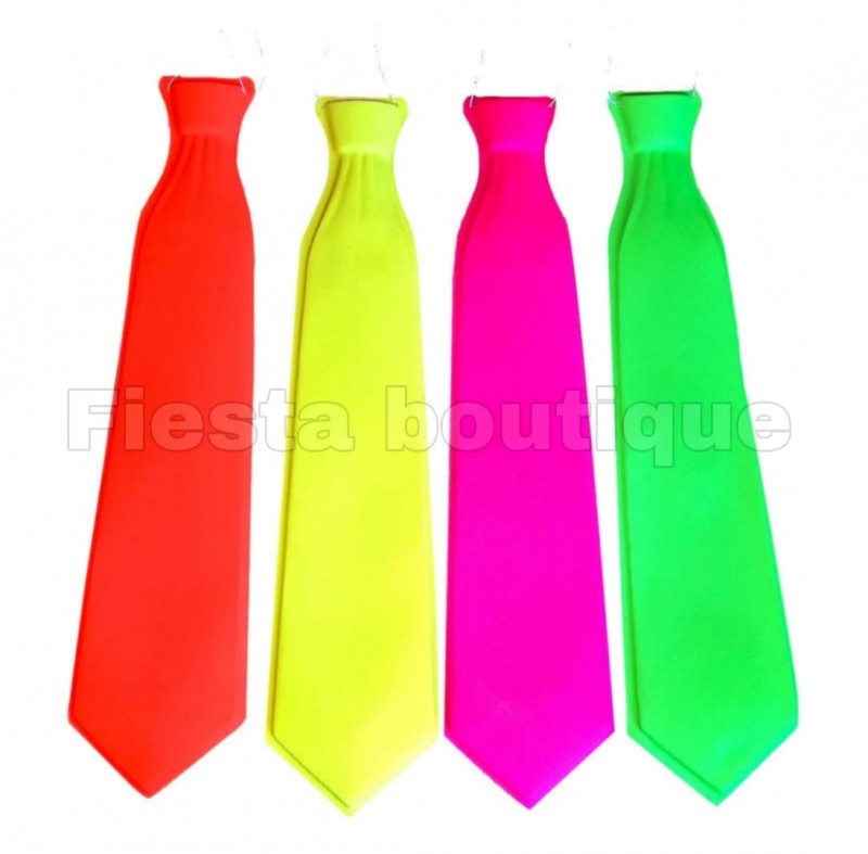 Corbatas fluor x1