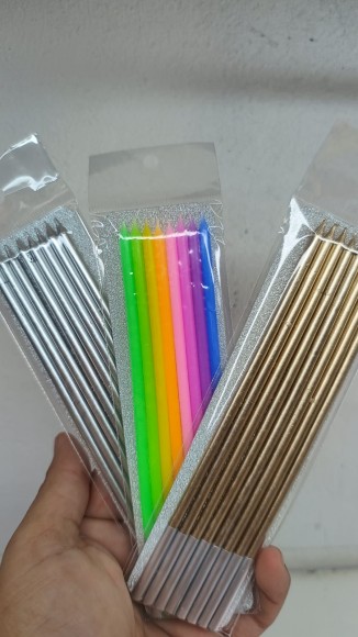 Velas PALITOS X1 PAQ clásica