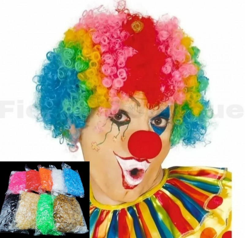 PELUCA AFRO x1 Multicolor