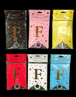 Banderin con estrellas x 1