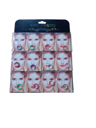 piercing x 1 paq de 12u