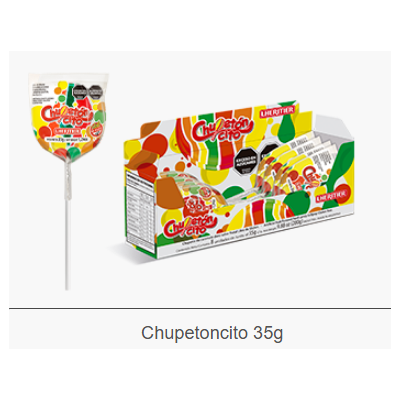 CHUPENTOCITO DISPLAY DE 16*8UN