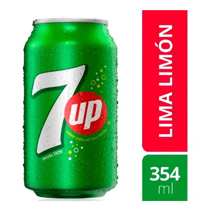 GASEOSA 7UP LATA X 354 CC.