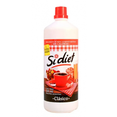 PROMO 5 + 1 EN EDULCORANTE SI DIET 6*500ML