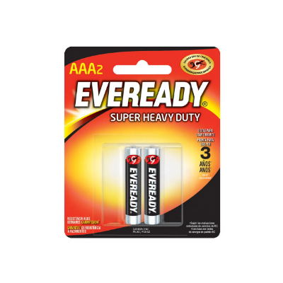 EVEREADY AAA X 2 UNID