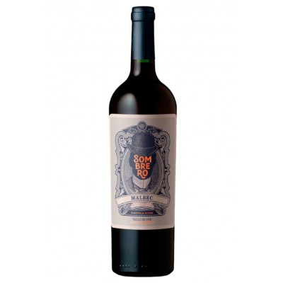 vino Malbec sombrero