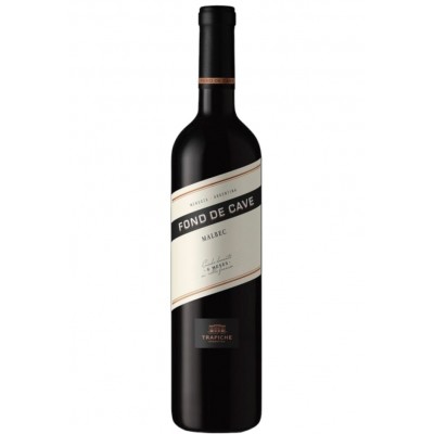 vino Malbec fond de cave