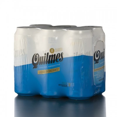 Quilmes rubia pack x 6