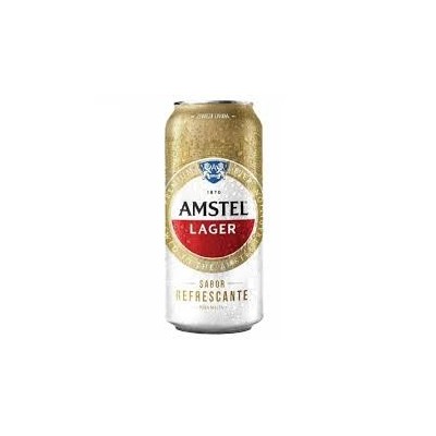Amstel Lager lata x 473