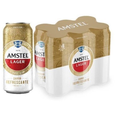 Amstel Lager pack x 6
