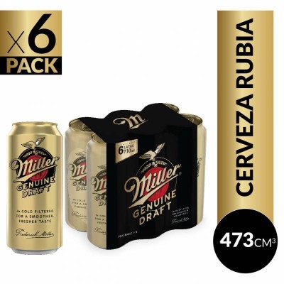 Miller Rubia pack x 6