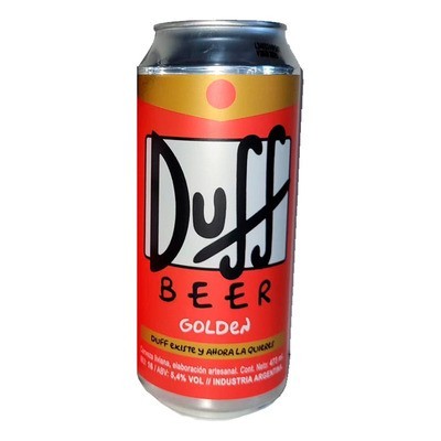 CERVEZA EDICIÓN DUFF LATA