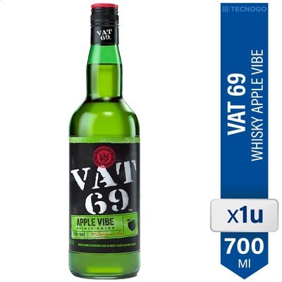 Whisky Vat 69 manzana 700 ml.