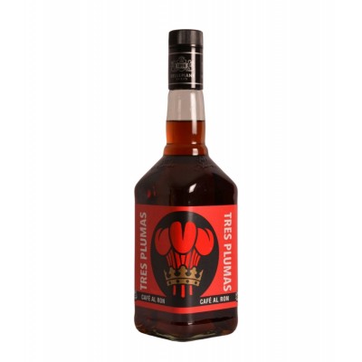 LICOR TRES PLUMAS CAFE AL...