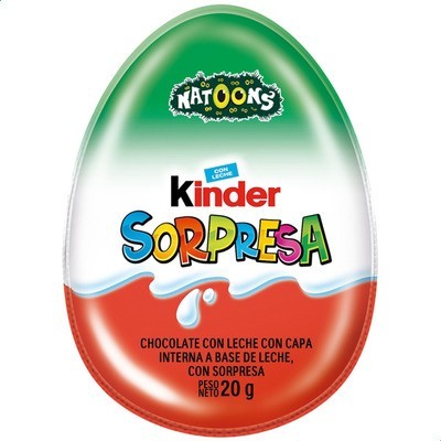 chocolate huevo Kinder x 20gs