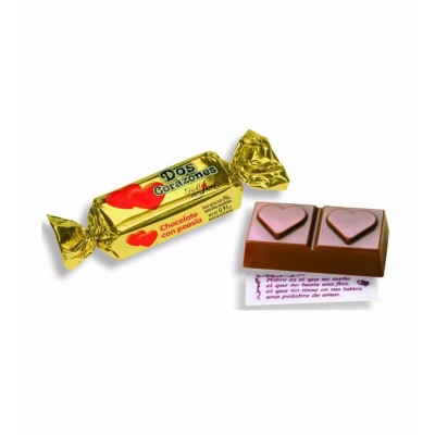 Chocolate Dos Corazones Felfort, 26 g