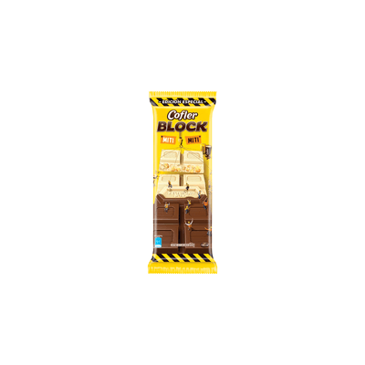 Chocolate Leche/Blanco Miti Miti Block 170 gr