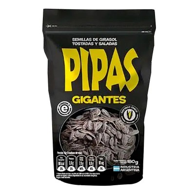 Pipas Gigante x 160gs