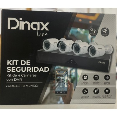 KIT DE 4 CÁMARAS DE SEGURIDAD