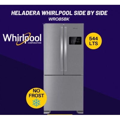 HELADERA WHIRLPOOL 554L SIDE BY SIDE