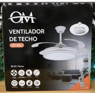VENTILADOR DE TECHO RETRÁCTIL