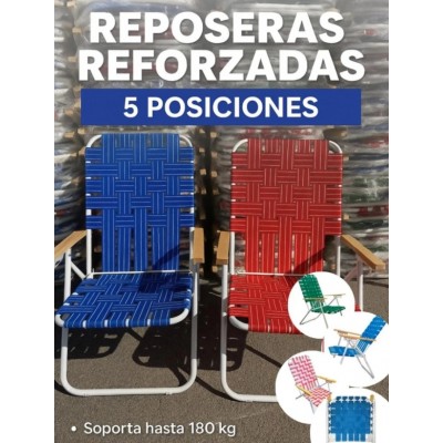 Reposera reforzada