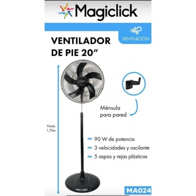 Ventilador De Piso Y Pared...
