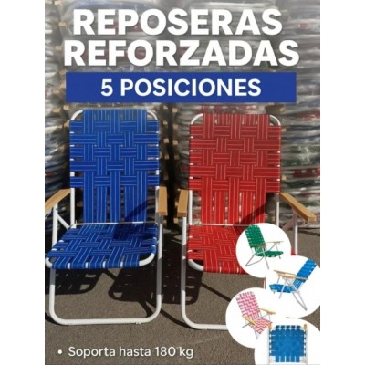 Reposeras reforzadas