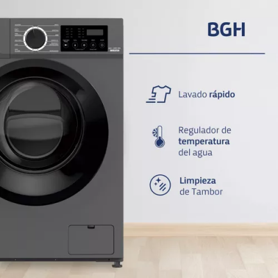 LAVARROPAS AUTOMATICO BGH 6KG